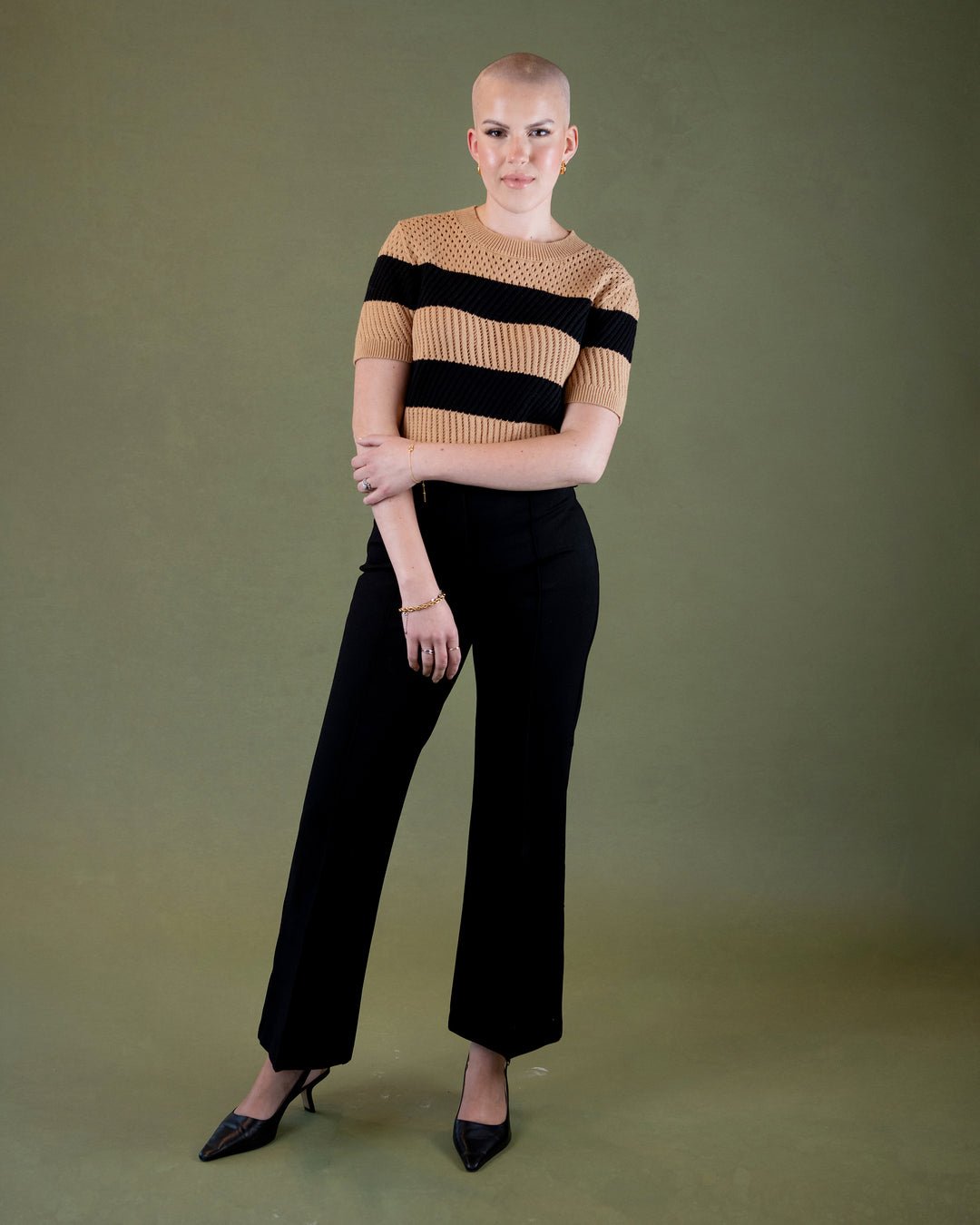 Salem Striped Sweater