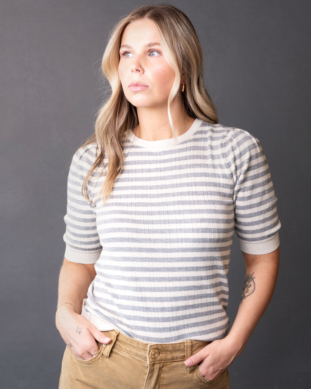 Vana Striped Top