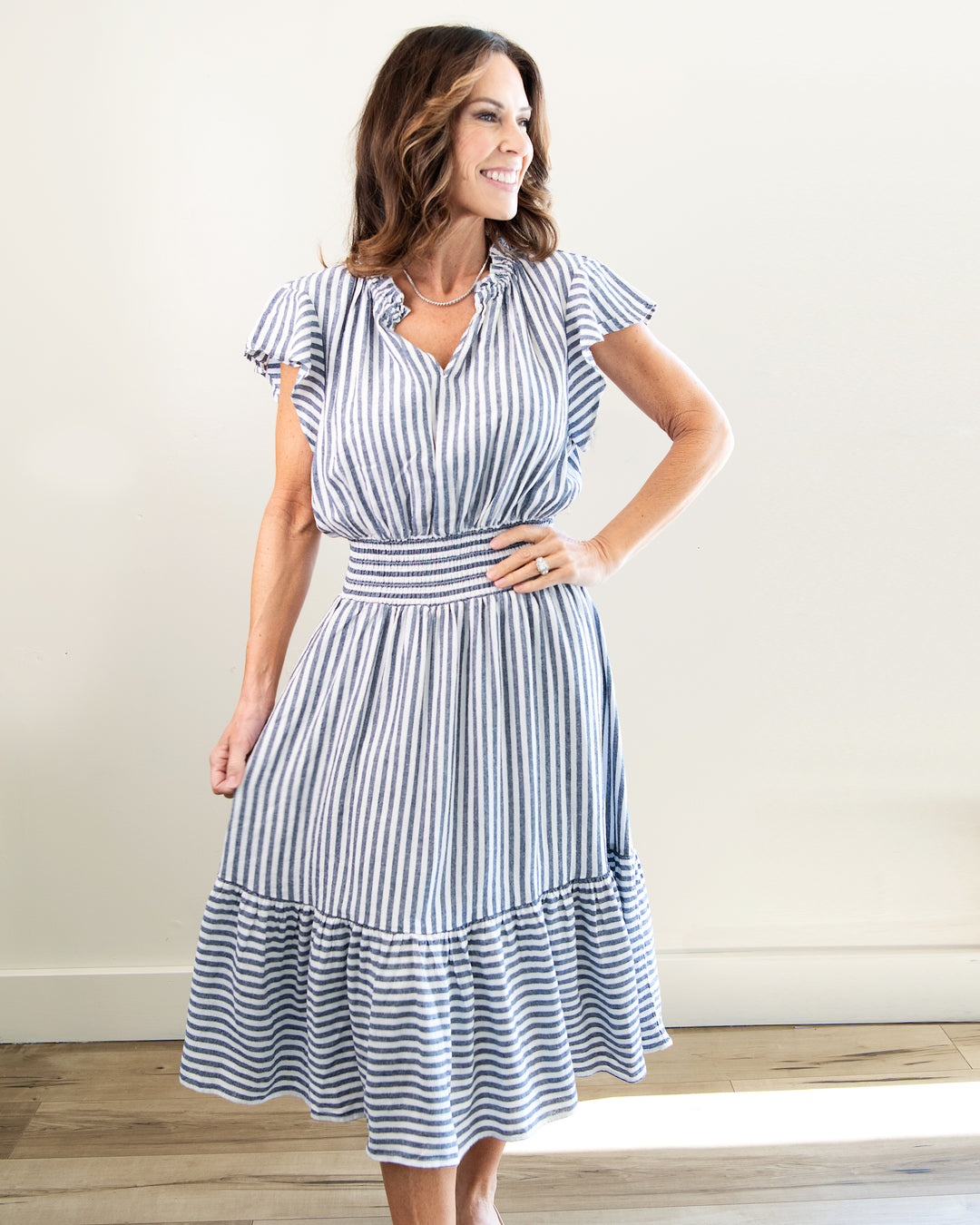 Shiri Striped Dress
