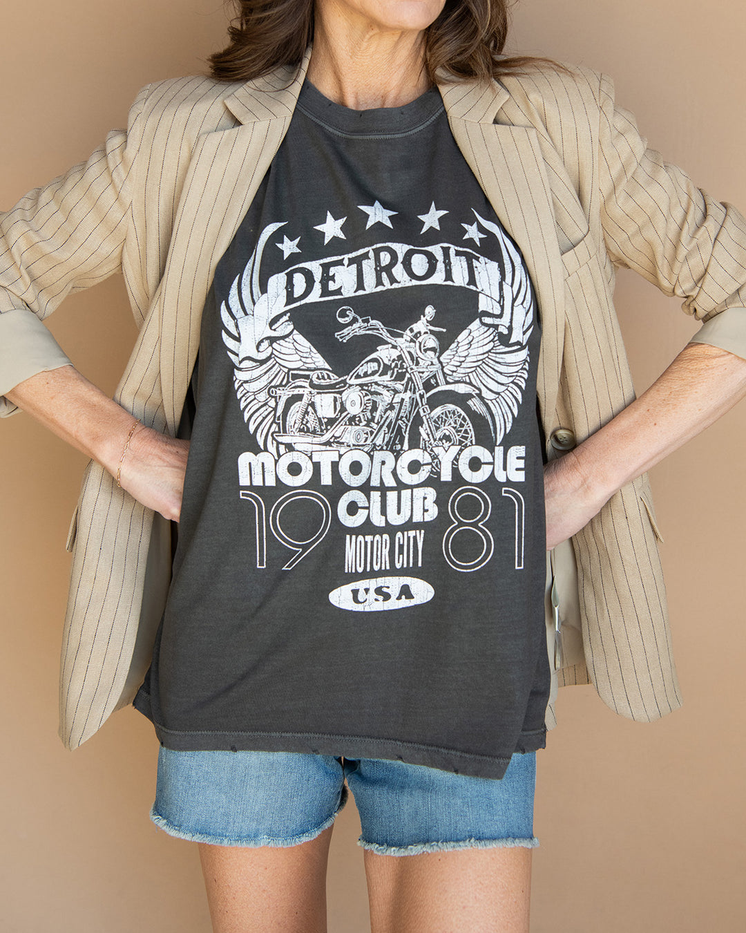 Detroit Motorcycle Club Tee