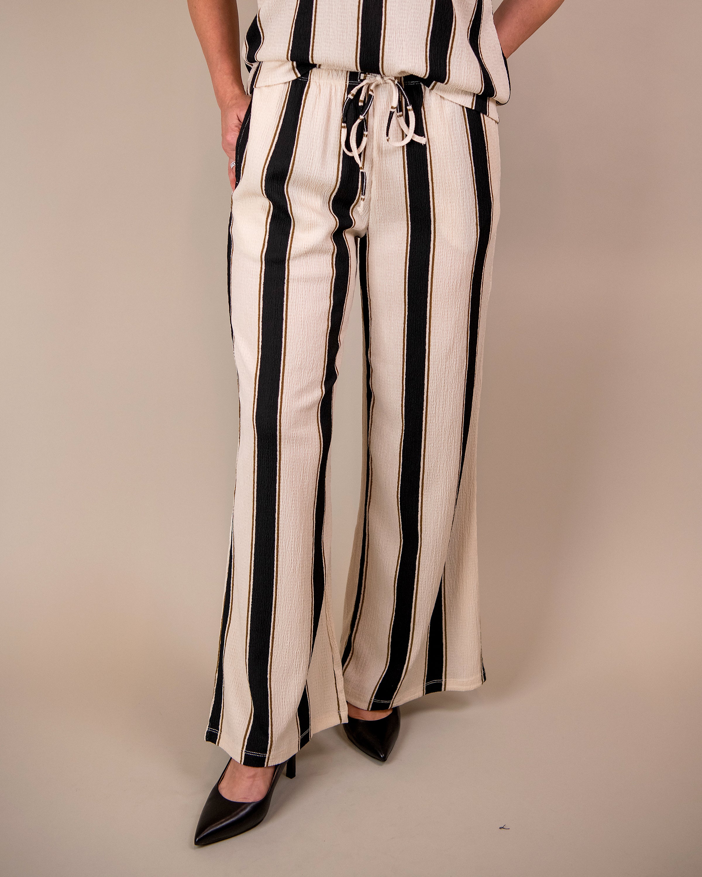 flowy dress pants for women Finja Striped Pant Striped / X-LARGE