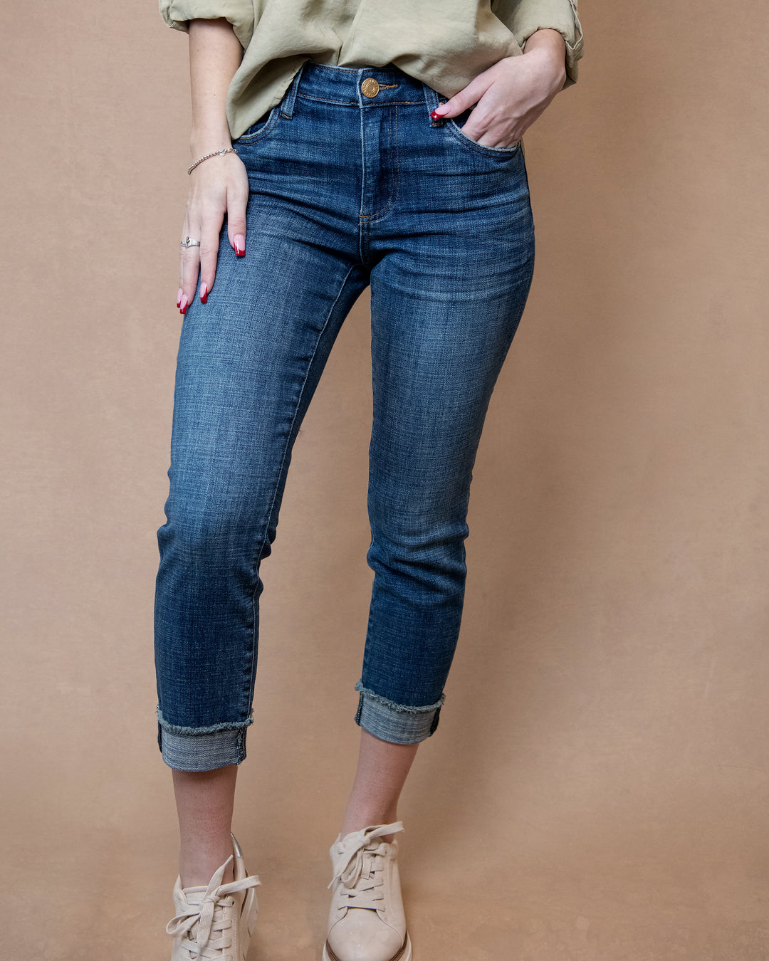 Amy Roll Up Denim