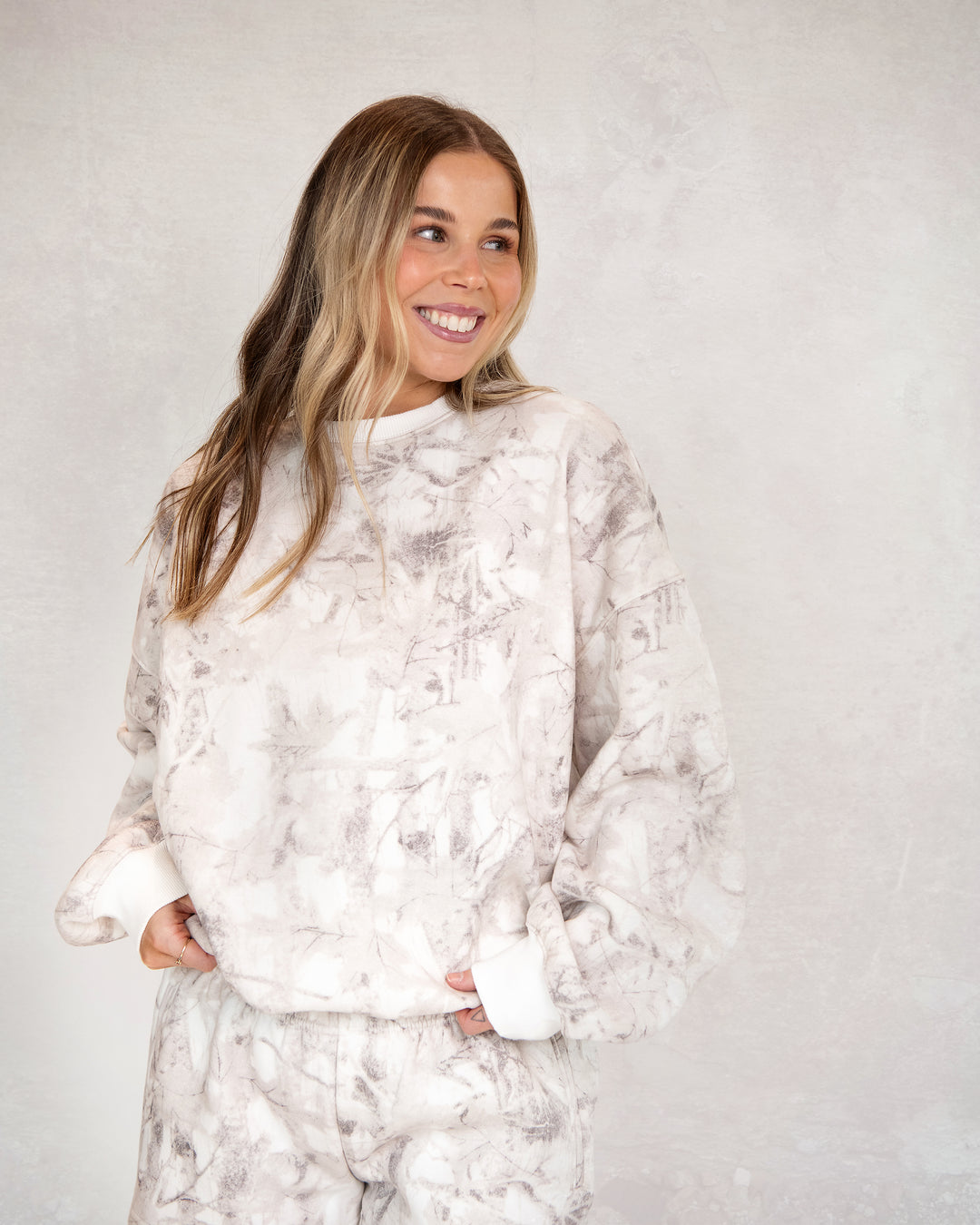 Woodland Camo Crewneck