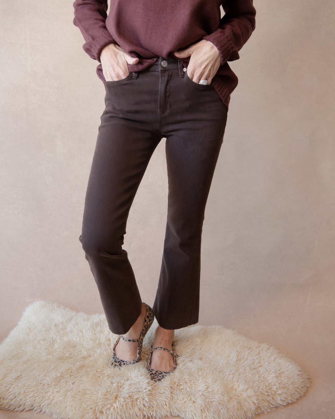 Jeanne High Rise - Dark Oak