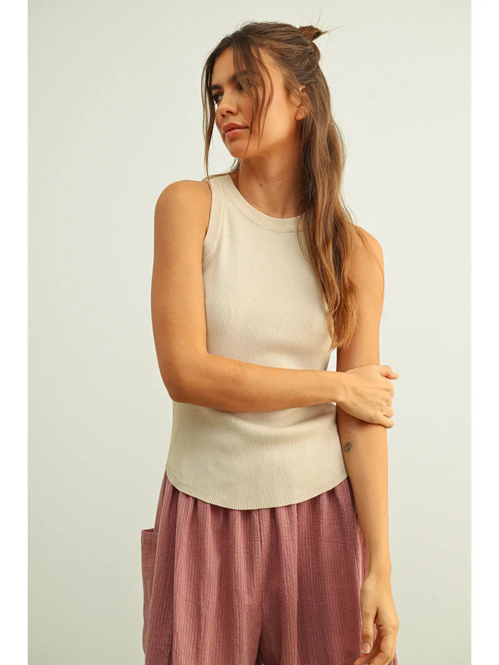 Classic Ribbed Tank Top