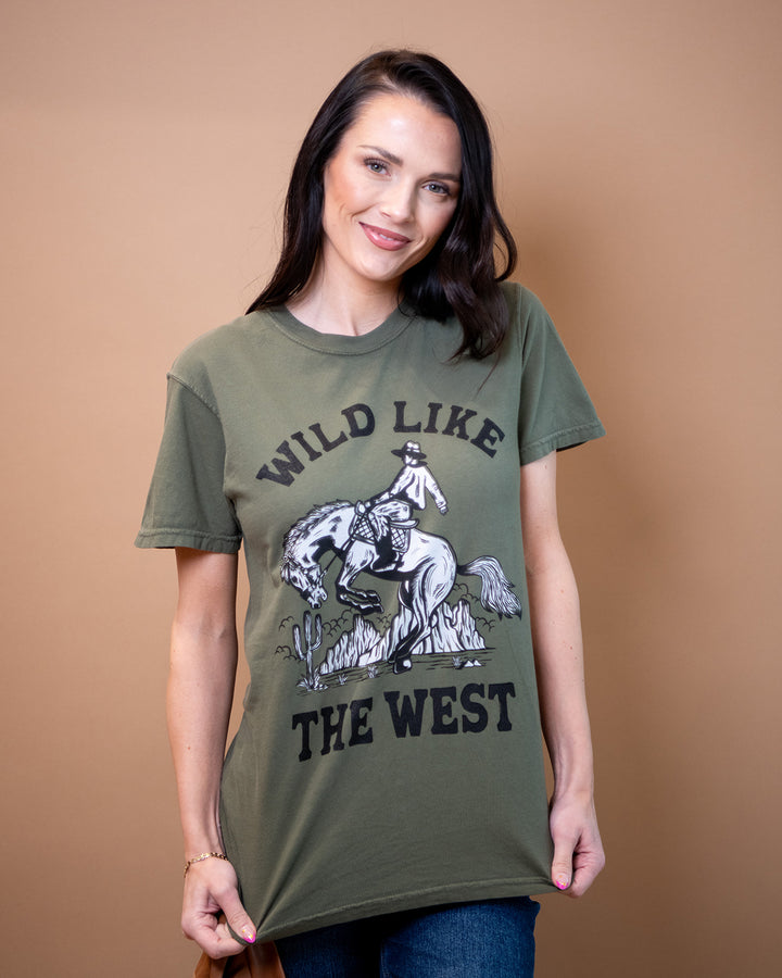 Wild Like The West Tee