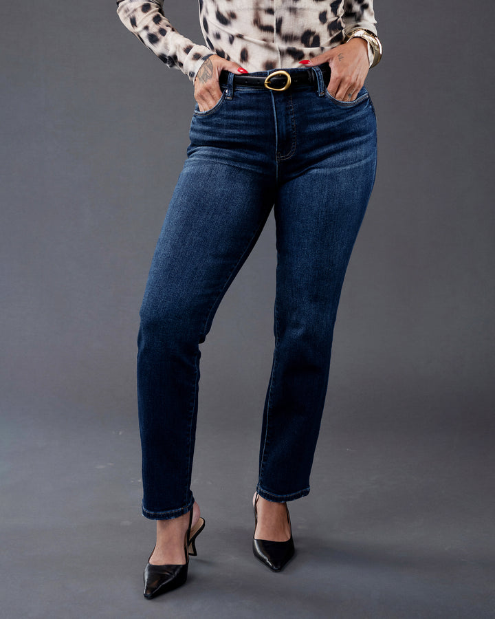 Reese Ankle Straight Denim