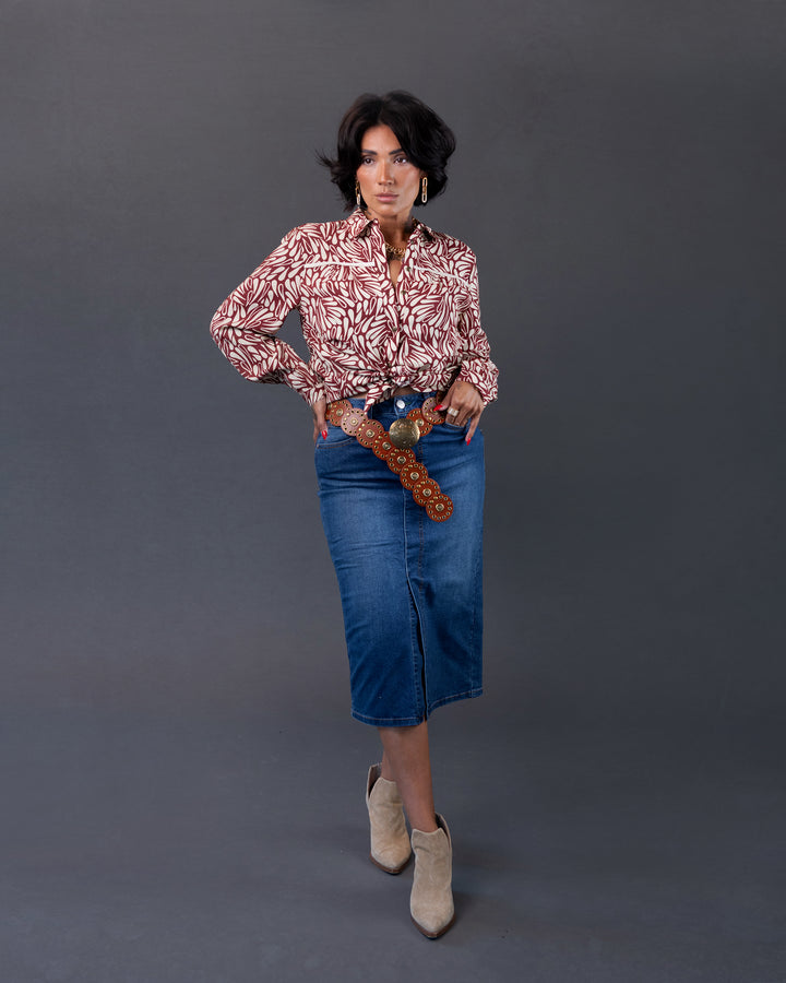 Aven Button Down
