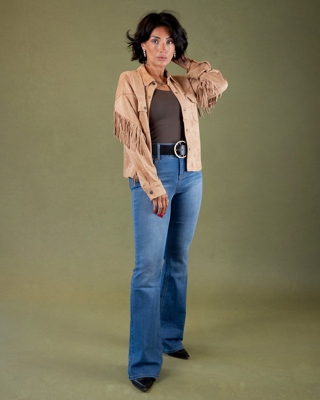 Caroline Fringe Jacket