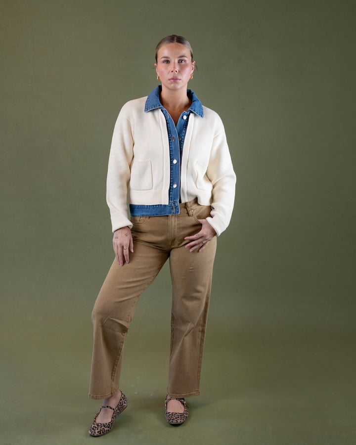 Charlotte Wide Leg - Caramel