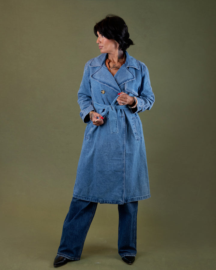 Banks Denim Trench