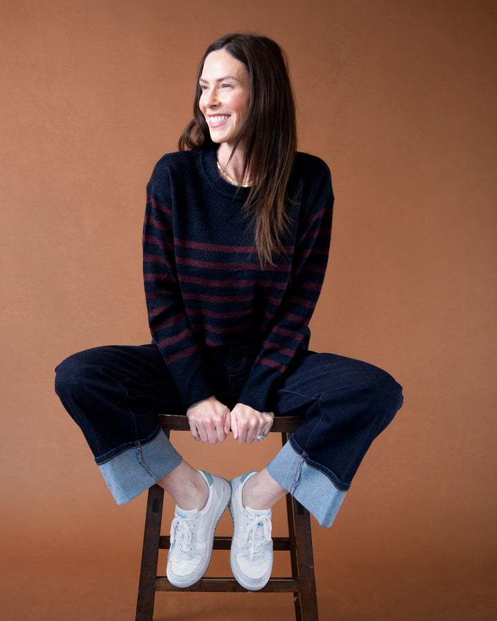 Evelyn Striped Sweater