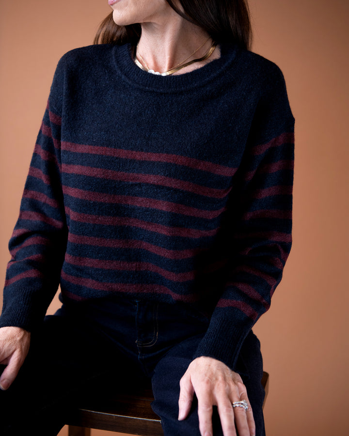 Evelyn Striped Sweater