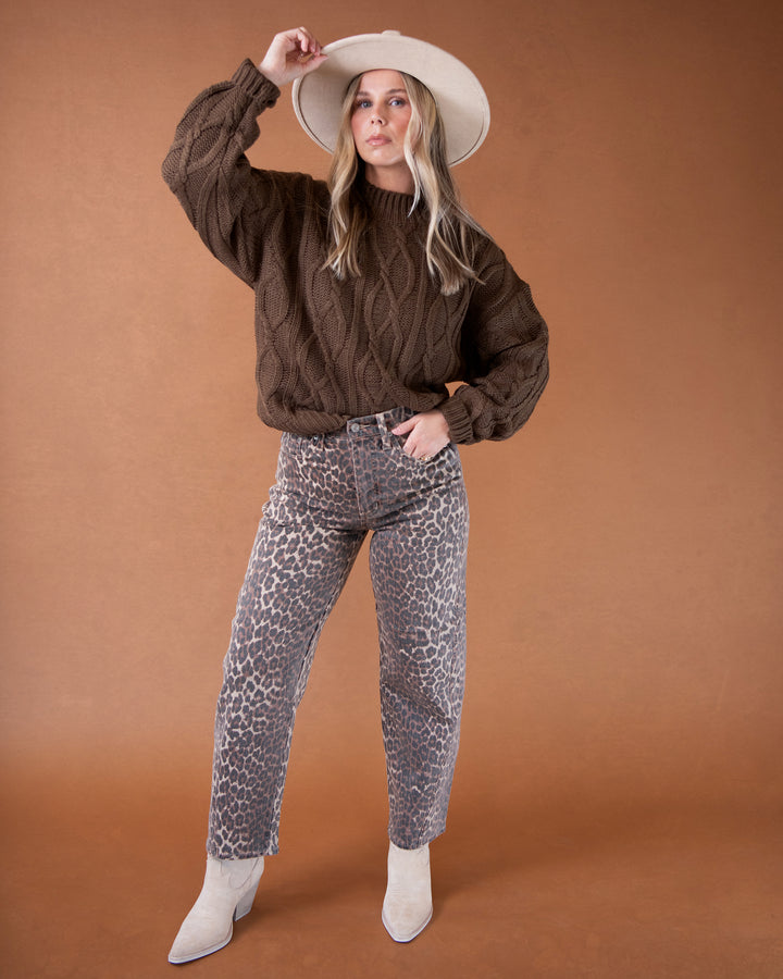 Autumn Cable Knit Sweater