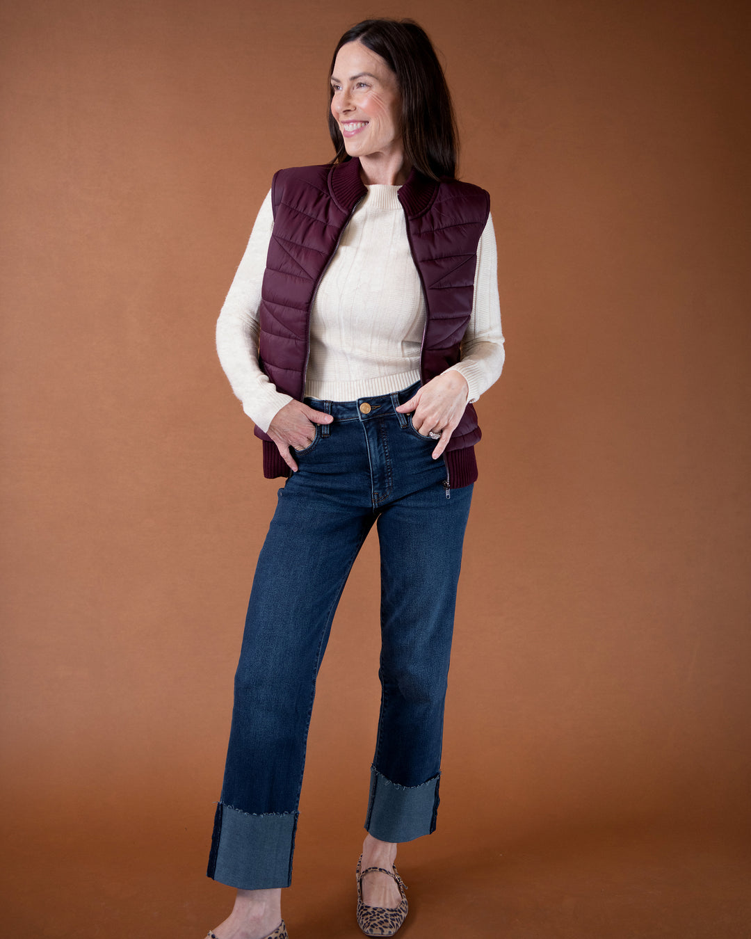 Fay Roll Up Denim