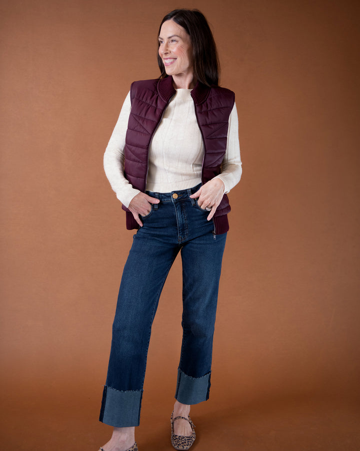 Fay Roll Up Denim