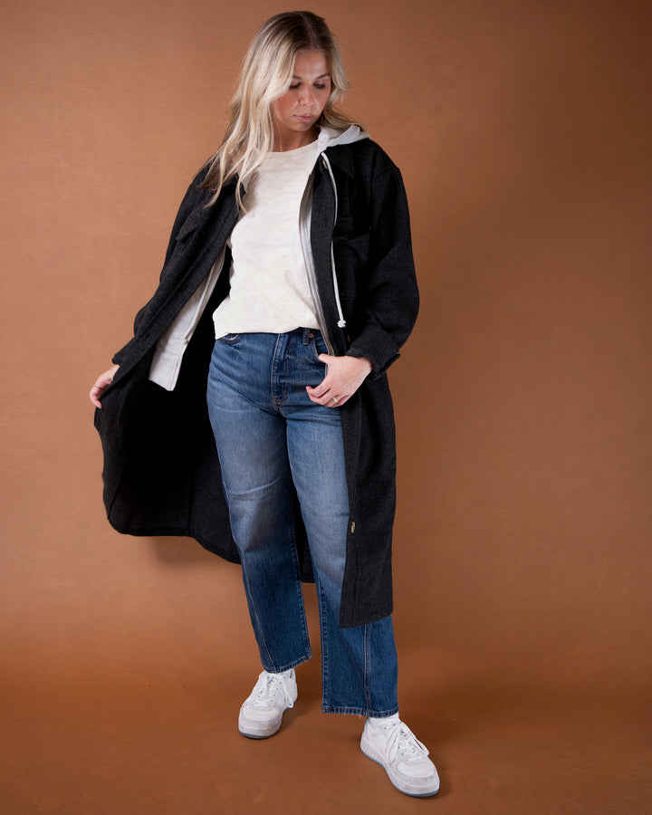 Twofer Hoodie Coat