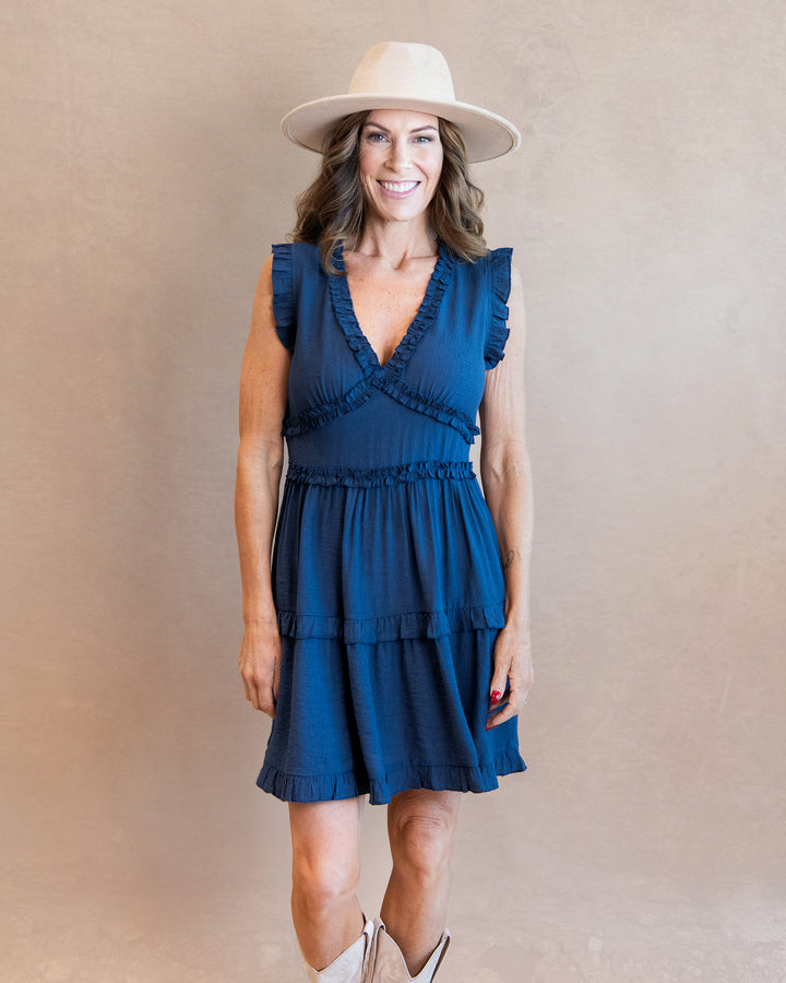 Scottie Mini Ruffled Dress