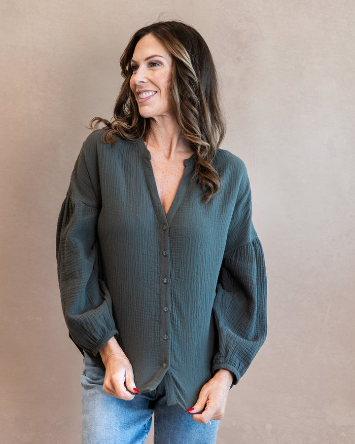 Maisy Button Down Top