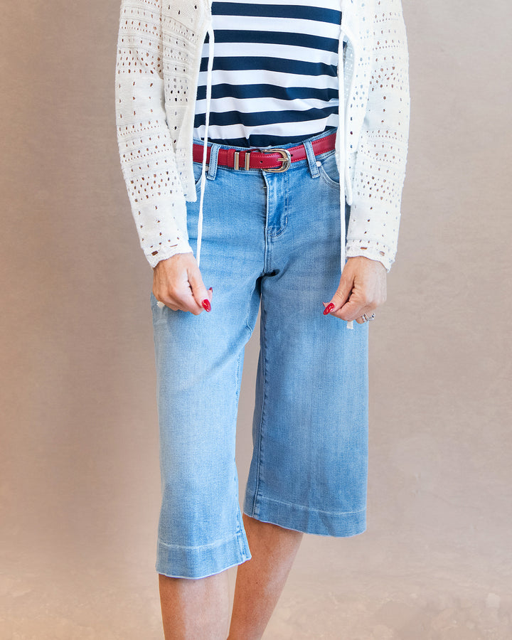 Wide Leg Yacht Pant