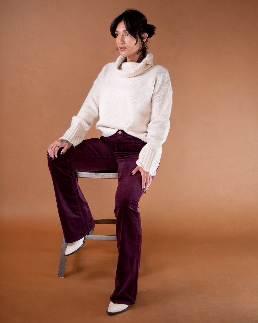 Rosa Mid Rise Flare
