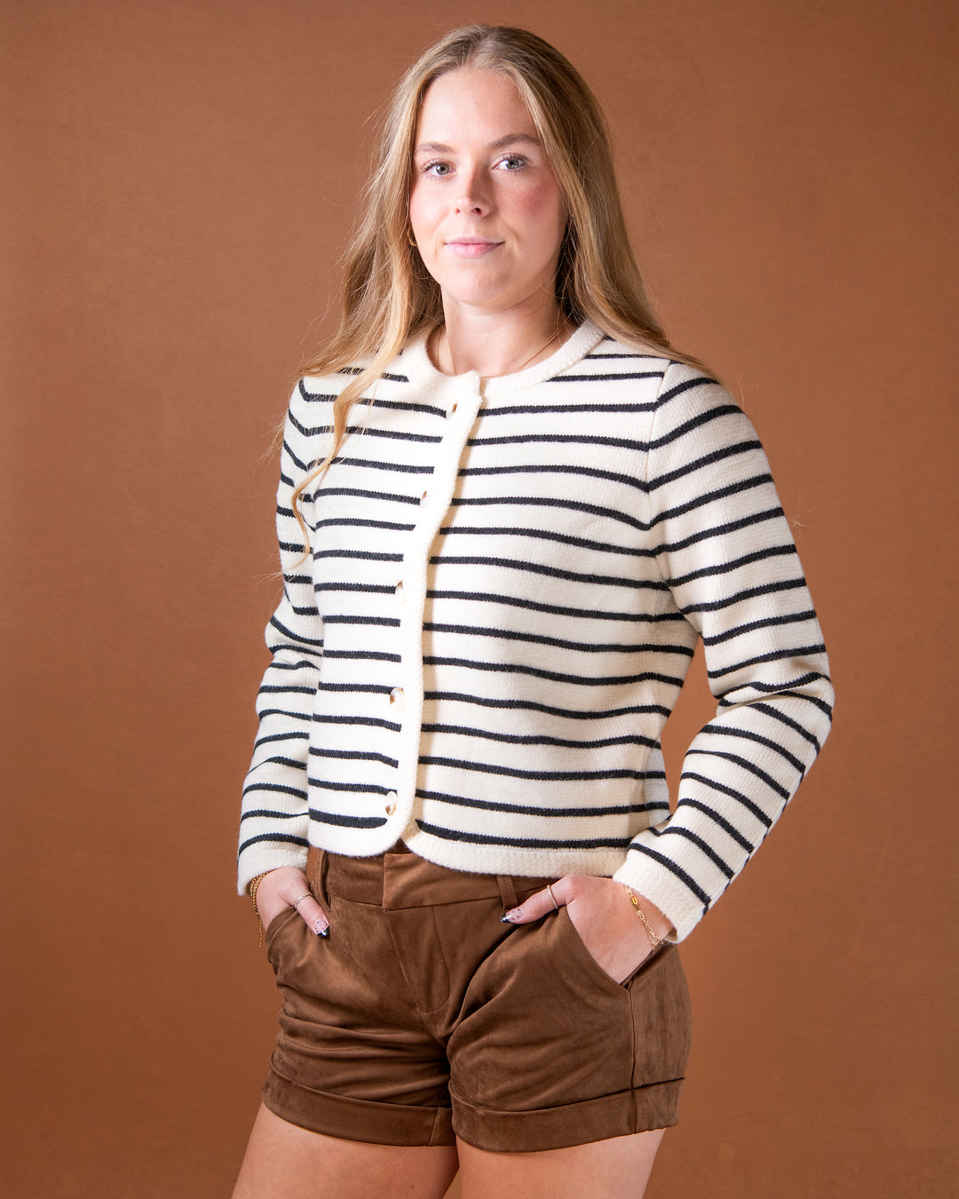 Hampton Faux Suede Short