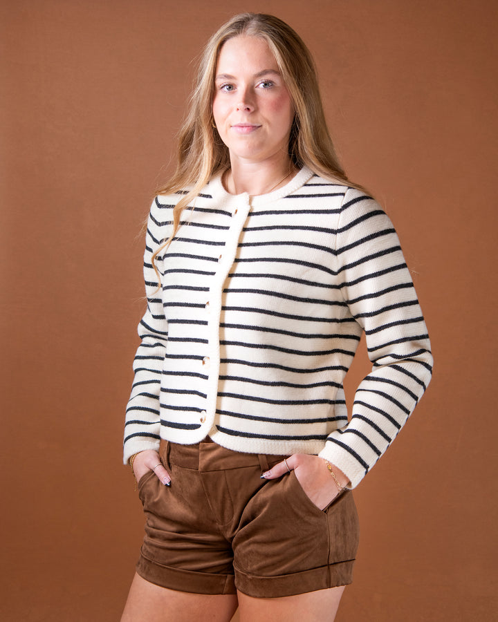 Hampton Faux Suede Short