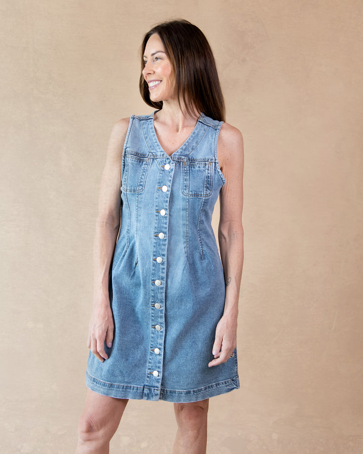 Sabrina Denim Dress