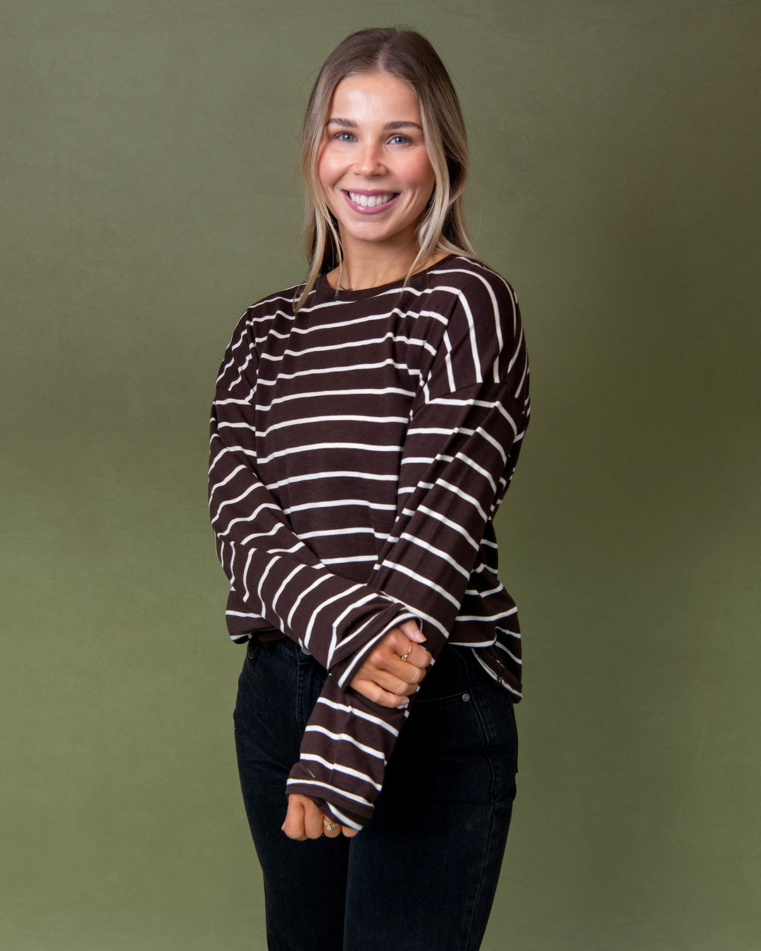 Nellie Striped Top