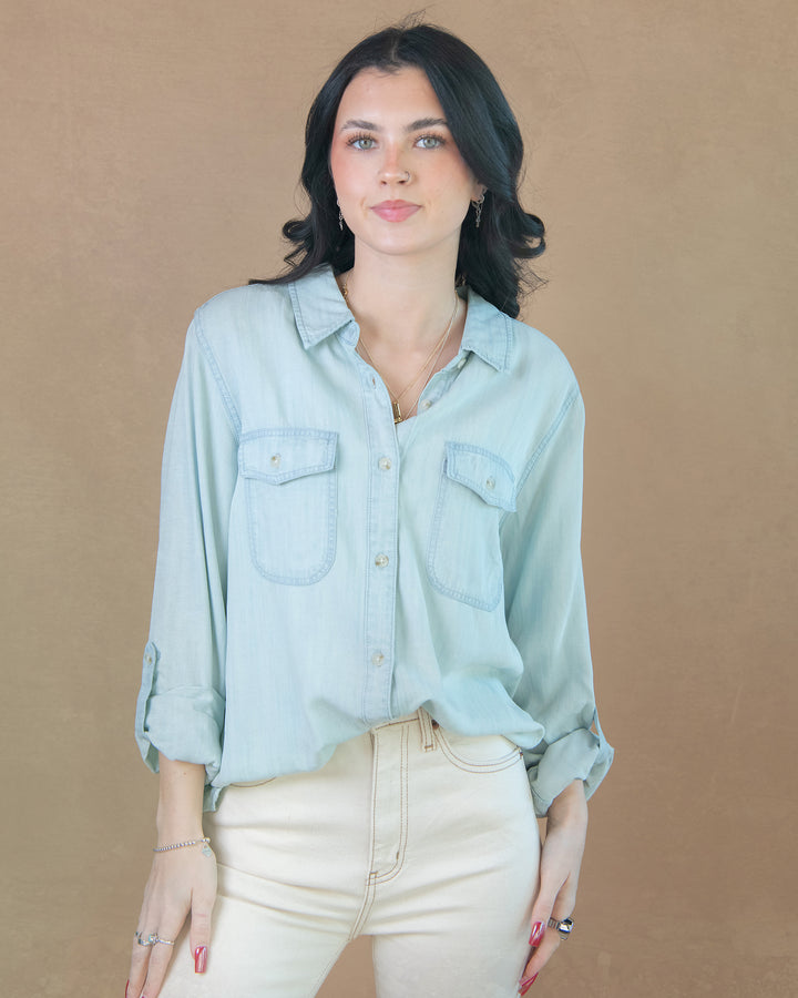 Beau Denim Top