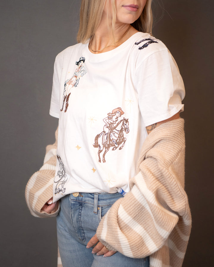 Knitted Striped Cardigan