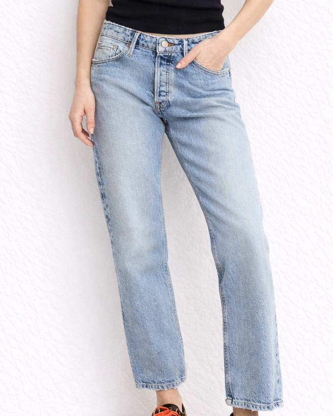 Vintage Straight Ankle Denim