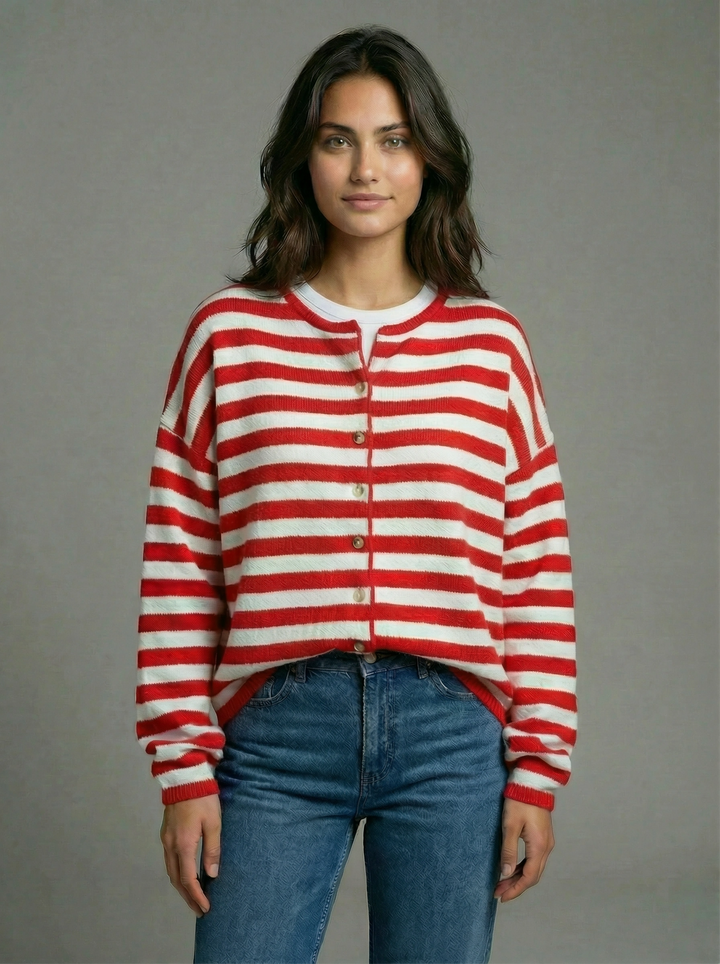 Bennet Striped Cardigan
