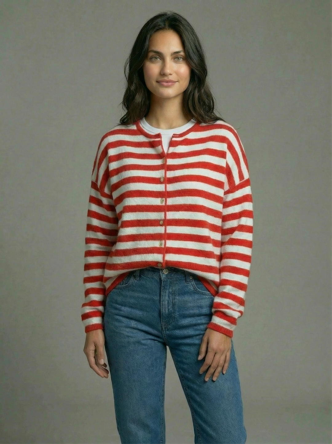 Bennet Striped Cardigan