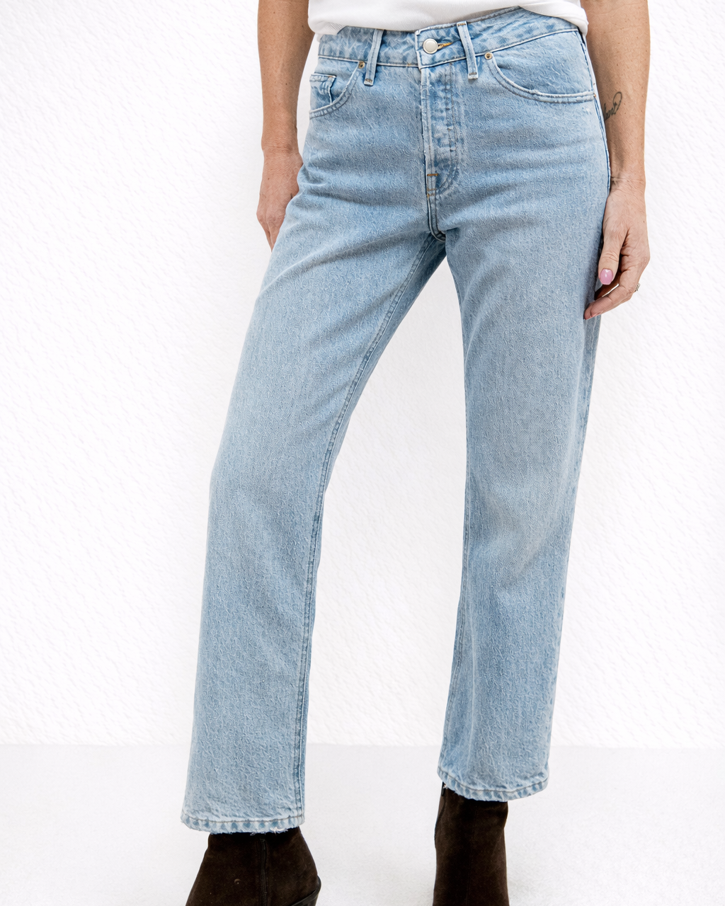 Vintage Straight Ankle Denim