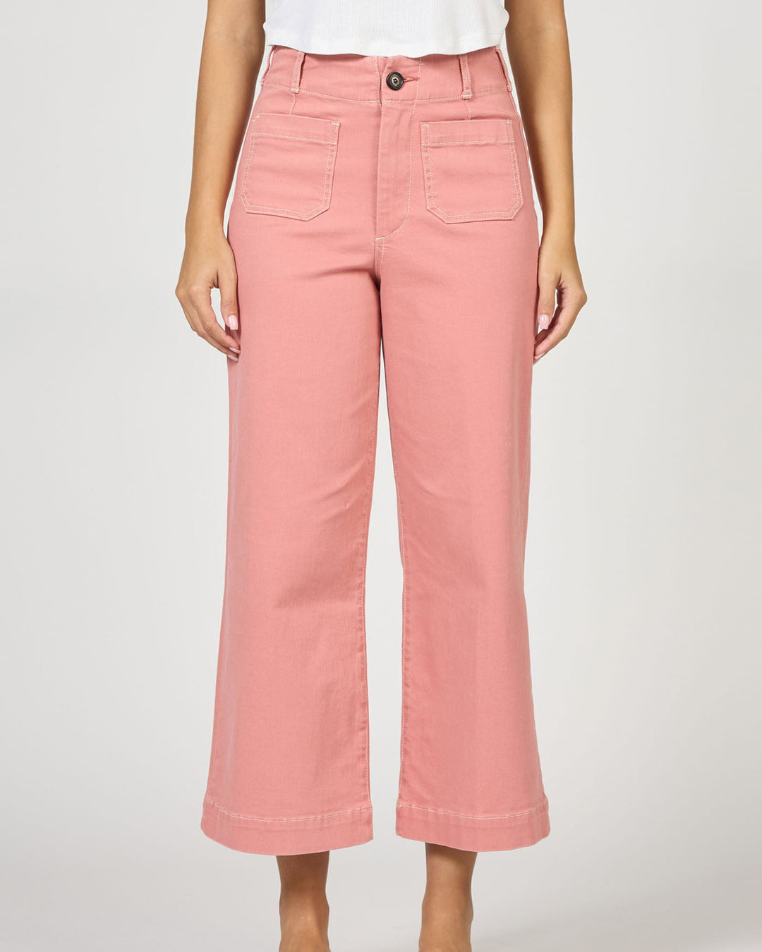 Audrey Wide Leg - Terracotta